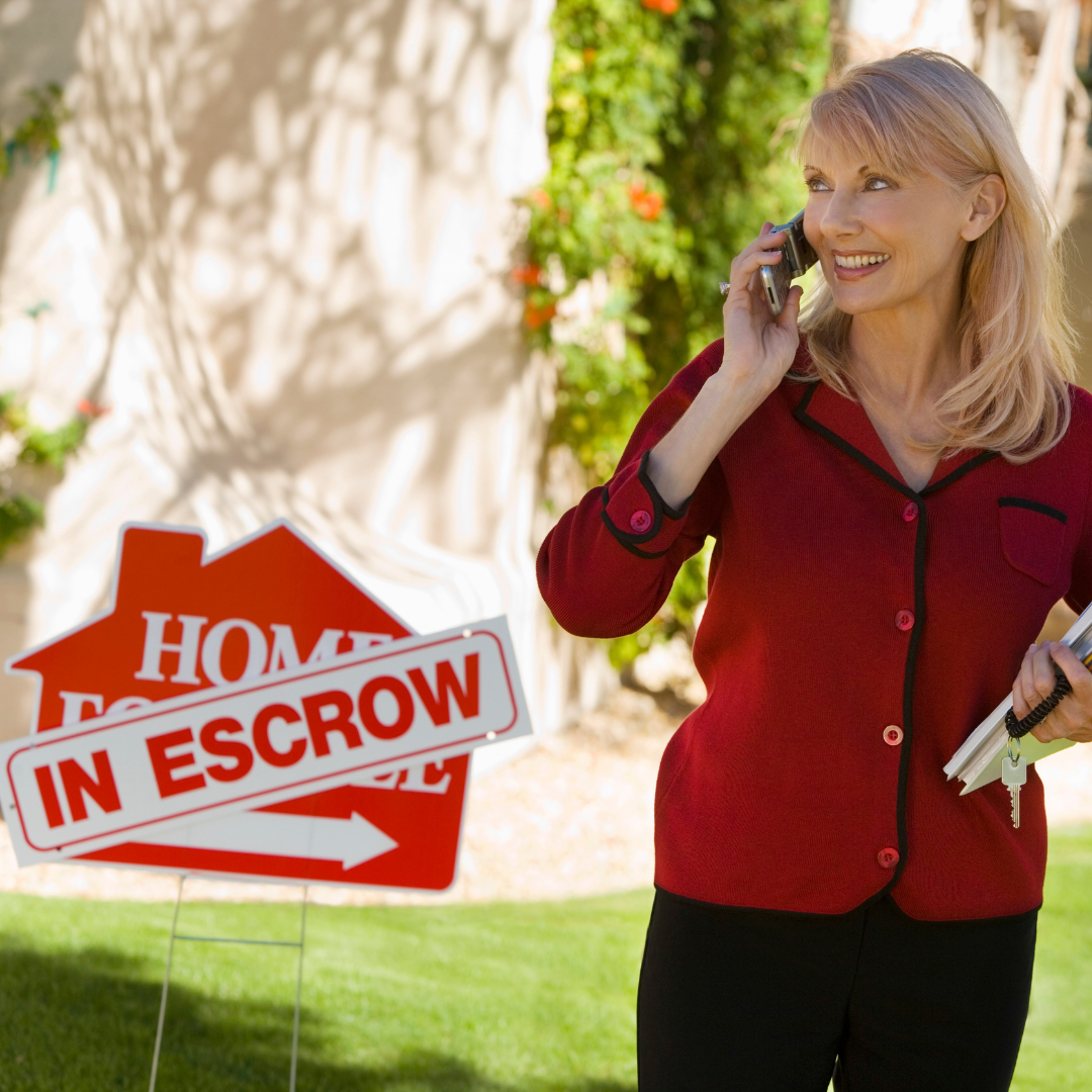 in escrow